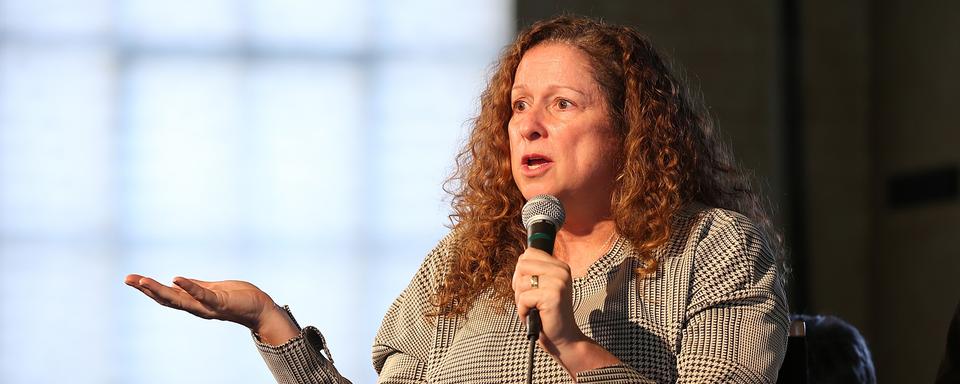 L'activiste et philanthrope Abigail Disney. [GETTY IMAGES NORTH AMERICA / AFP - Phillip Faraone]