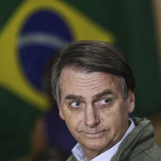 Le président Jair Bolsonaro va retirer le Brésil du Pacte mondial sur les migrations de l'ONU. [AFP - Ricardo Moraes]