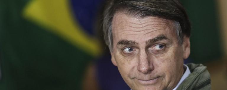 Le président Jair Bolsonaro va retirer le Brésil du Pacte mondial sur les migrations de l'ONU. [AFP - Ricardo Moraes]