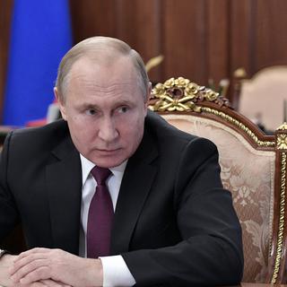 Après Washington, Moscou s'est retiré du traité INF. [EPA/Sputnik/Kremlin pool/Keystone - Alexey Nikolsky]