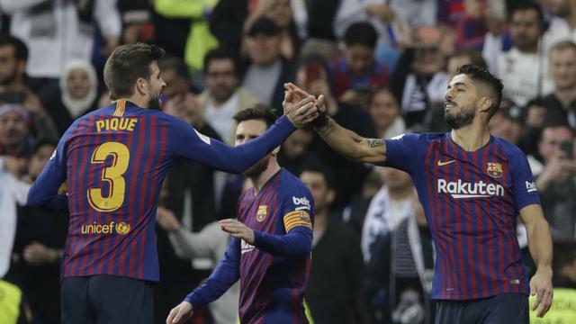 Suarez a fait la différence pour Barcelone [Keystone - Andrea Comas]