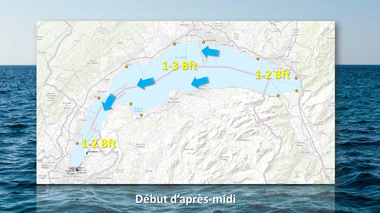 Vents prévus pour le samedi 15 juin 2019 à 14h locales [RTS]