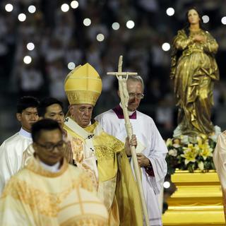Après la Thailande, le pape François se rendra au Japon. [EPA/Keystone - Rungroj Yongrit]