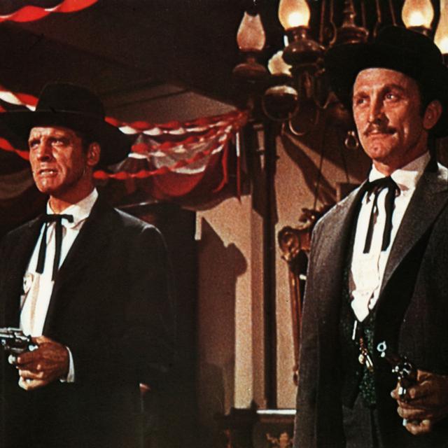 Une image du film "Réglement de compte à OK Corral" avec Kirk Douglas et Burt Lancaster. [AFP - Archives du 7eme Art]
