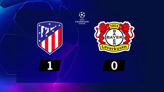 3e j. Gr.D, Atlético Madrid - B. Leverkusen (1-0): résumé de la rencontre