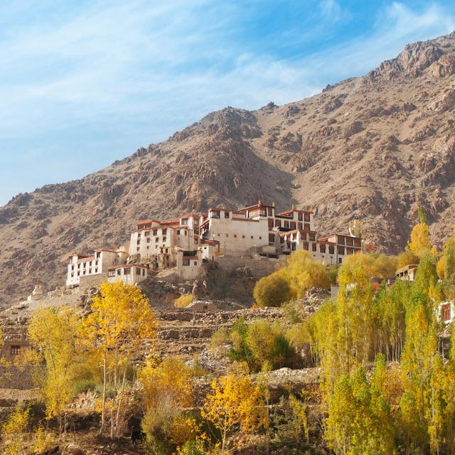 Le monastère d'Alchi, au Ladakh. [szefei]
