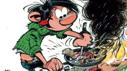 La popotte de Gaston Lagaffe. [gastonlagaffe.com - DR]