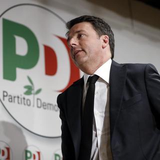 L'ancien chef du gouvernement italien Matteo Renzi. [Keystone - EPA/RICCARDO ANTIMIANI]