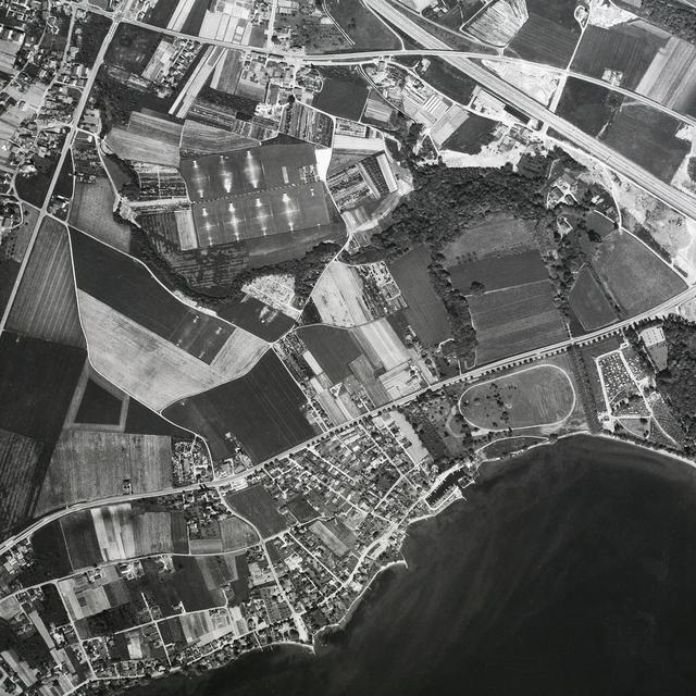 Vue aérienne du futur site de l'EPFL en 1968
Henri Germond
EPFL [EPFL - Henri Germond]