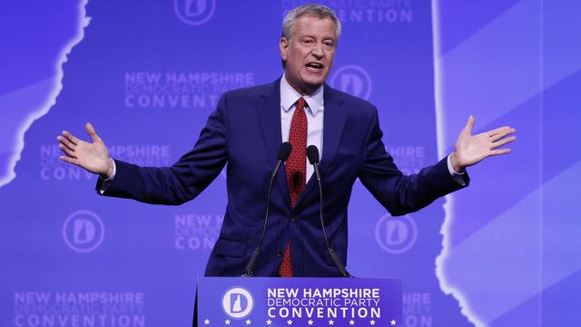 La campagne de Bill de Blasio a échoué à décoller. [Keystone - Robert F. Bukaty]