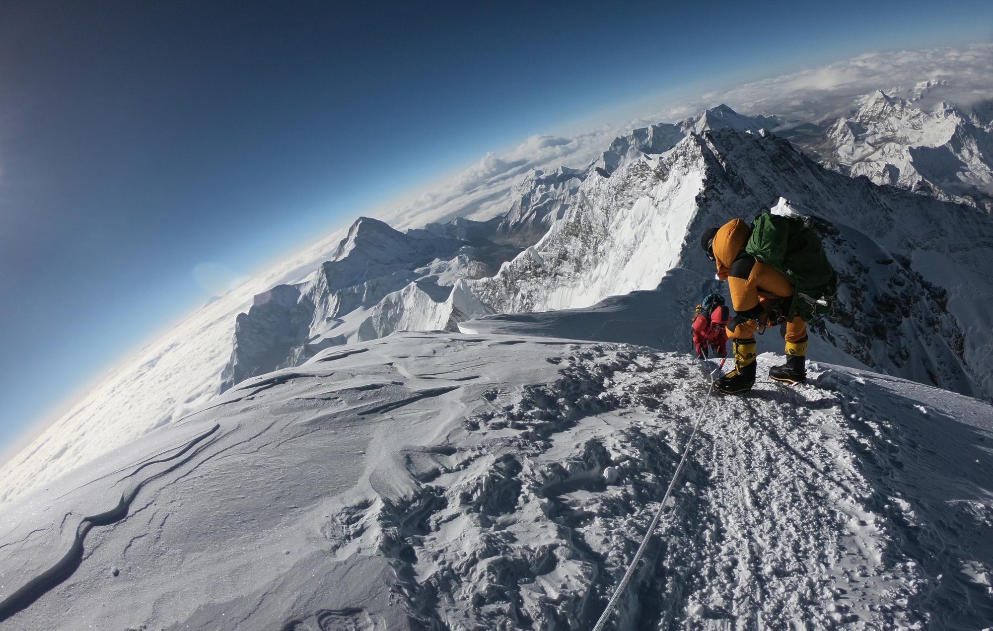 L'ascension du sommet de l'Everest a fait un total de dix morts cette semaine. [AFP - Phunjo Lama]