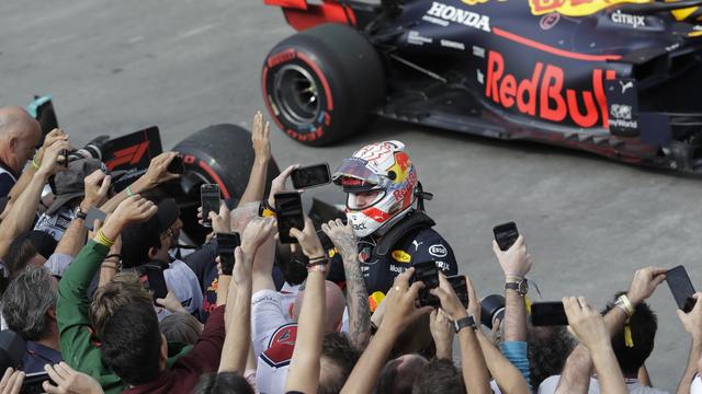 Verstappen l'a emporté pour la 8e fois de sa carrière. [Silvia Izquierdo]