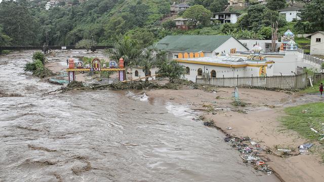 Des pluies diluviennes font plus de 50 morts en Afrique du Sud. [Keystone]