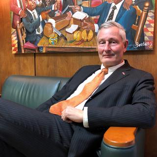 L'ambassadeur de Suisse à Washington Jacques Pitteloud. [RTS - Raphaël Grand]