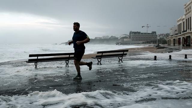 Après la France, la tempête "Amélie" va s'abattre dimanche sur la Suisse. [AFP - Iroz Gaizka]