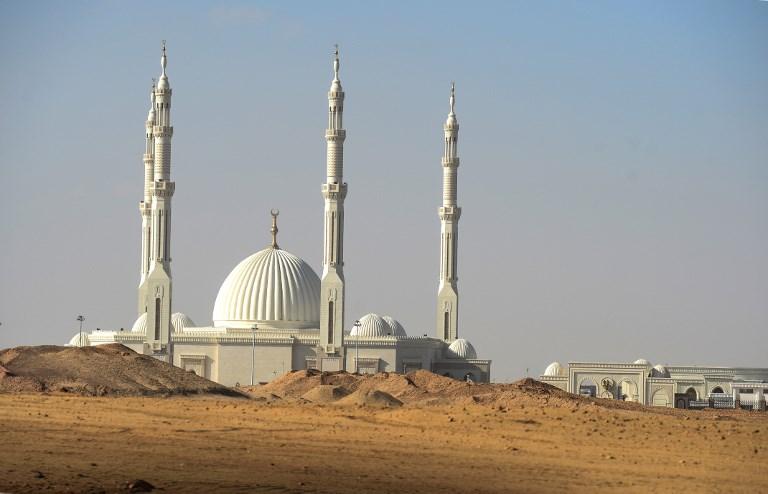 La nouvelle mosquée érigée à 45 km du Caire. [afp - Mohamed el-Shahed]