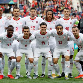 L'équipe nationale suisse de football, Porto, 5 juin 2019. [Reuters - Rafael Marchante]