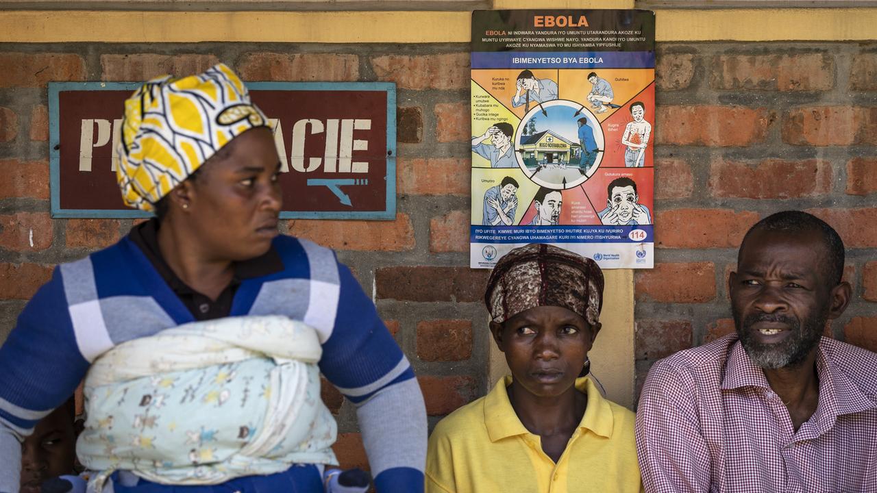 Début de l'utilisation d'un deuxième vaccin contre Ebola au Congo. [Keystone/AP - Ben Curtis]