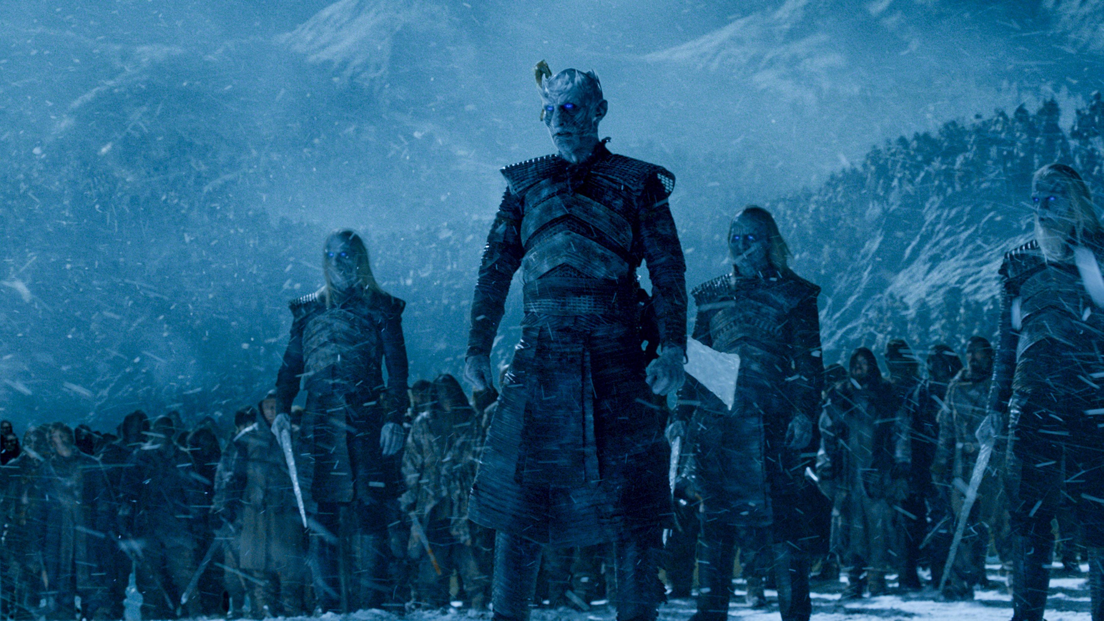L'armée des marcheurs blancs dans la saison 7 de "Game of Thrones". [HBO - Vladimir Furdik]