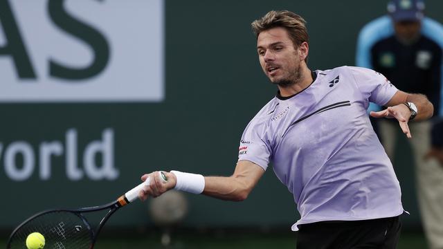 Tout n'est pas encore parfait mais Wawrinka se rapproche de son meilleur niveau. [John G. Mabanglo]