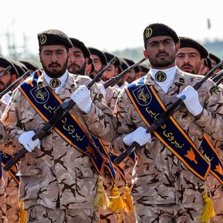 Les Gardiens de la révolution iraniens ont déjà été classés "terroristes" par les Etats-Unis en 2019. [AFP - STR]