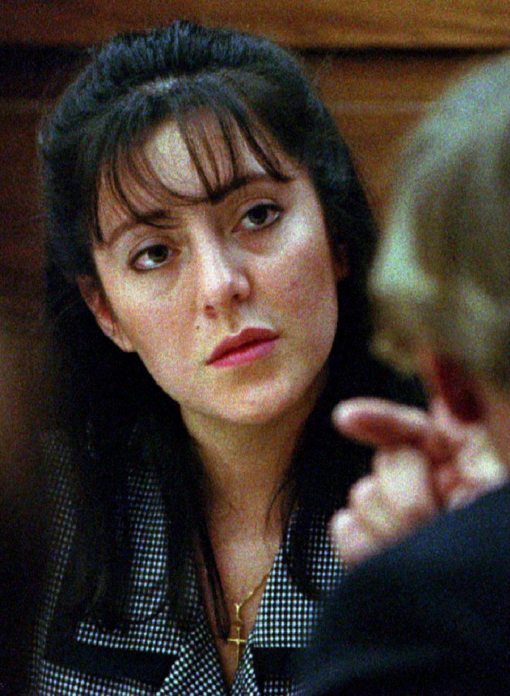 Lorena Bobbitt lors de son procès le 10 janvier 1994. [AFP]