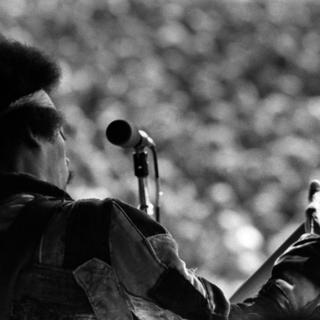 Jimi Hendrix en 1970. [DPA/AFP - Dieter Klar]