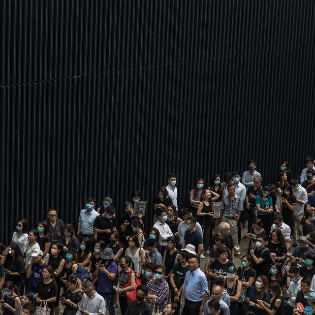 Le climat est toujours tendu à Hong Kong. [EPA/Keystone - Roman Pilipey]