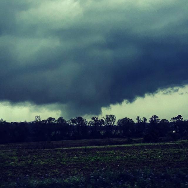 Une tornade photographiée par un internaute à Dotha, dans l'Alabama, ce 3 mars 2019. [AFP - COURTESY OF JUSTIN MERRITT, INSTAGRAM]