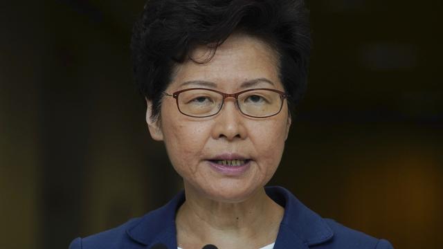 Carrie Lam. [Keystone - Vincent Yu/AP]