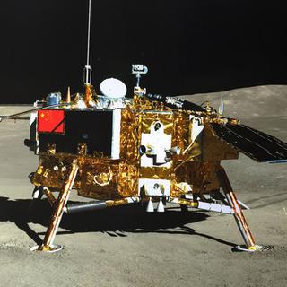 Robot chinois sur la face cachée de la Lune [CNSA]