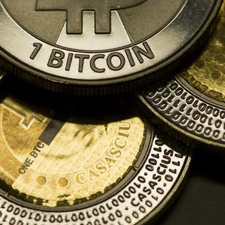 Le bitcoin est l'une des cryptomonnaies les plus connues. [Keystone - Ennio Leanza]