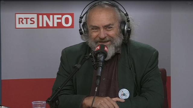 Luc Recordon, ancien parlementaire fédéral Vert, invité de La Matinale. [RTSinfo]