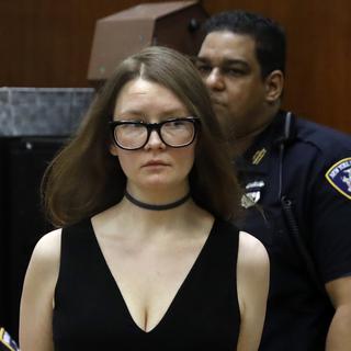 Anna Sorokin à la Cour suprême de New York, le 27.03.2019. [AP/Keystone - Richard Drew]