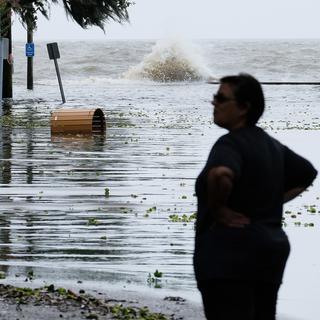 L'ouragan "Barry" s'abat sur la Louisiane aux Etats-Unis. [EPA/ Keystone - Dan Anderson]