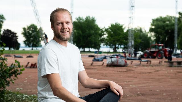 Antonin Rousseau, président et programmateur de Festi'Neuch. [Arcinfo - Lucas Vuitel]