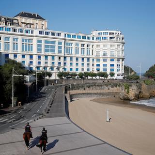 Biarritz va accueillir les dirigeants du G7 samedi après-midi. [Reuters - Christian Hartmann]