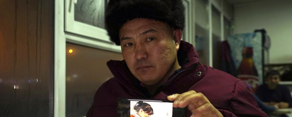 Orynbek Koksebek, ancien prisonnier des "camps de redressement" de la province chinoise du Xinjiang. [AP Photo/Keystone - Dake Kang]