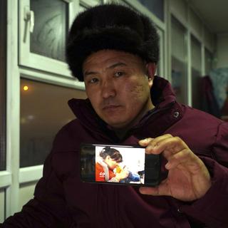 Orynbek Koksebek, ancien prisonnier des "camps de redressement" de la province chinoise du Xinjiang. [AP Photo/Keystone - Dake Kang]