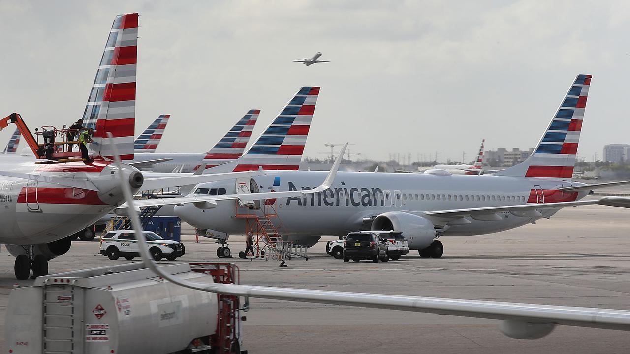 Avec 24 Boeing 737 MAX dans sa flotte, American Airlines est la 2ème compagnie la plus touchée par le grounding imposé à cet appareil. [AFP - Joe Raedle]