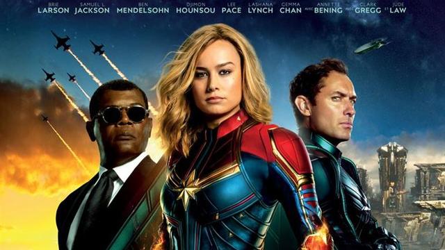 L'affiche du film "Captain Marvel". [DR]