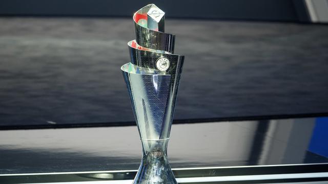 Le trophée de la la Ligue des nations. [Salvatore Di Nolfi]