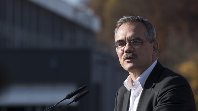 Jean-François Steiert déplore l'arrêt du TC. [Keystone - Adrien Perritaz]