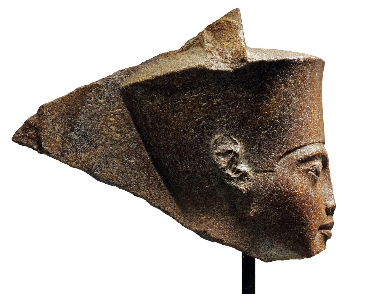 La sculpture de Toutankhamon mesure 28,5 cm de haut. [Christie's - HO]