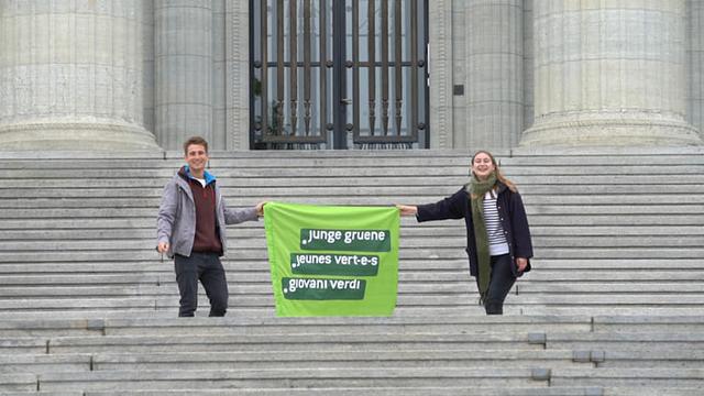 Les Jeunes Verts vaudois rentrent en campagne pour les fédérales. [Facebook - Jeunes Verts vaudois]