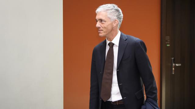 Michael Lauber fait l'objet d'une enquête disciplinaire ouverte par l'autorité de surveillance du Ministère public de la Confédération. [Keystone - Anthony Anex]