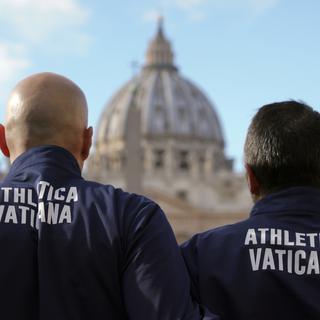 Athletica Vaticana. [AP Photo/Keystone - Andrew Medichini]