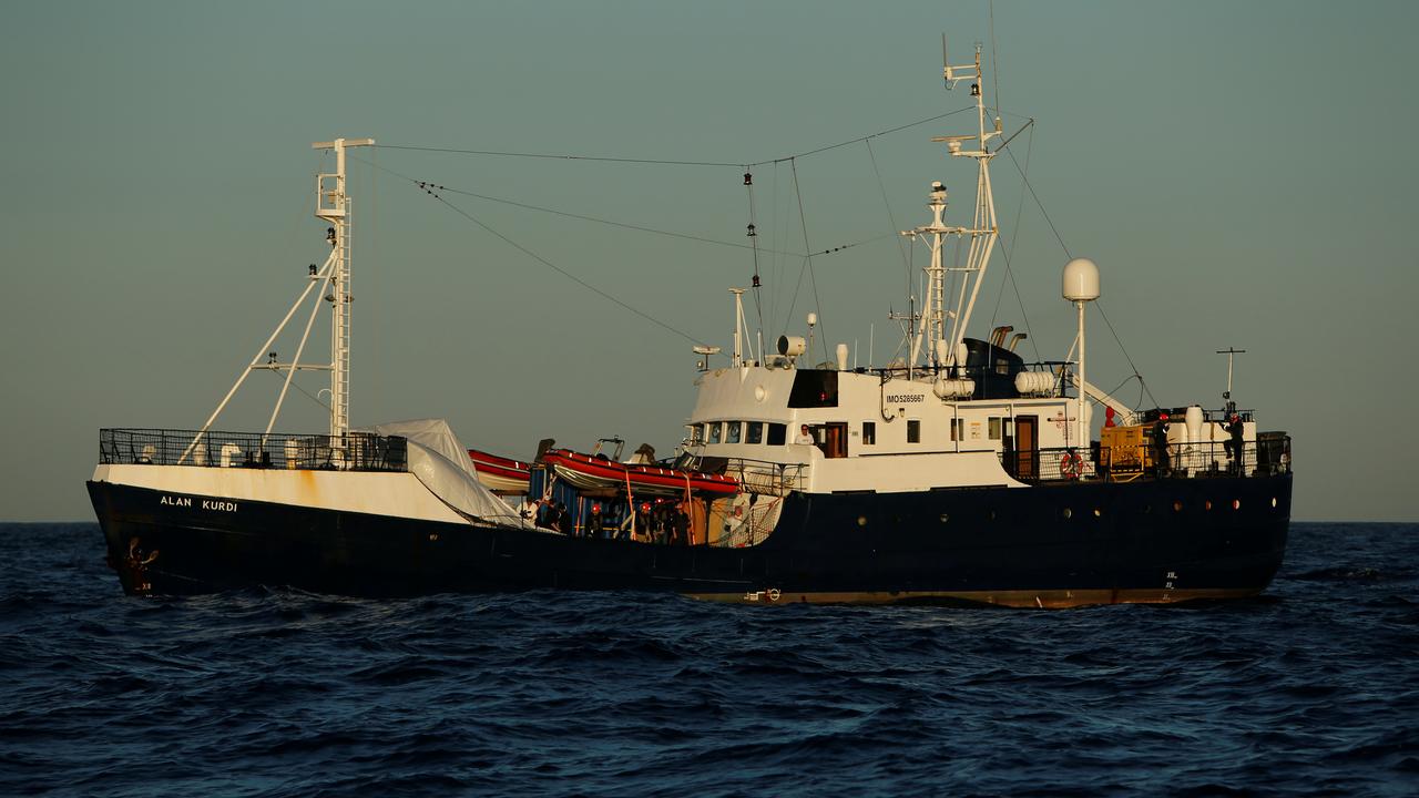 Les 64 migrants ont été secourus par le navire Alan Kurdi de l'ONG allemande Sea-Eye. [Reuters - Darrin Zammit Lupi]