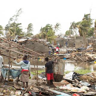 Le cyclone Idai a balayé le Mozambique. [Keystone - Denis Onyodi]