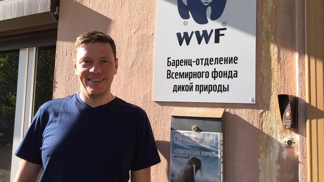 Vadim krasnopolsky, coordinateur du WWF à Mourmansk. [RTS - Isabelle Cornaz]